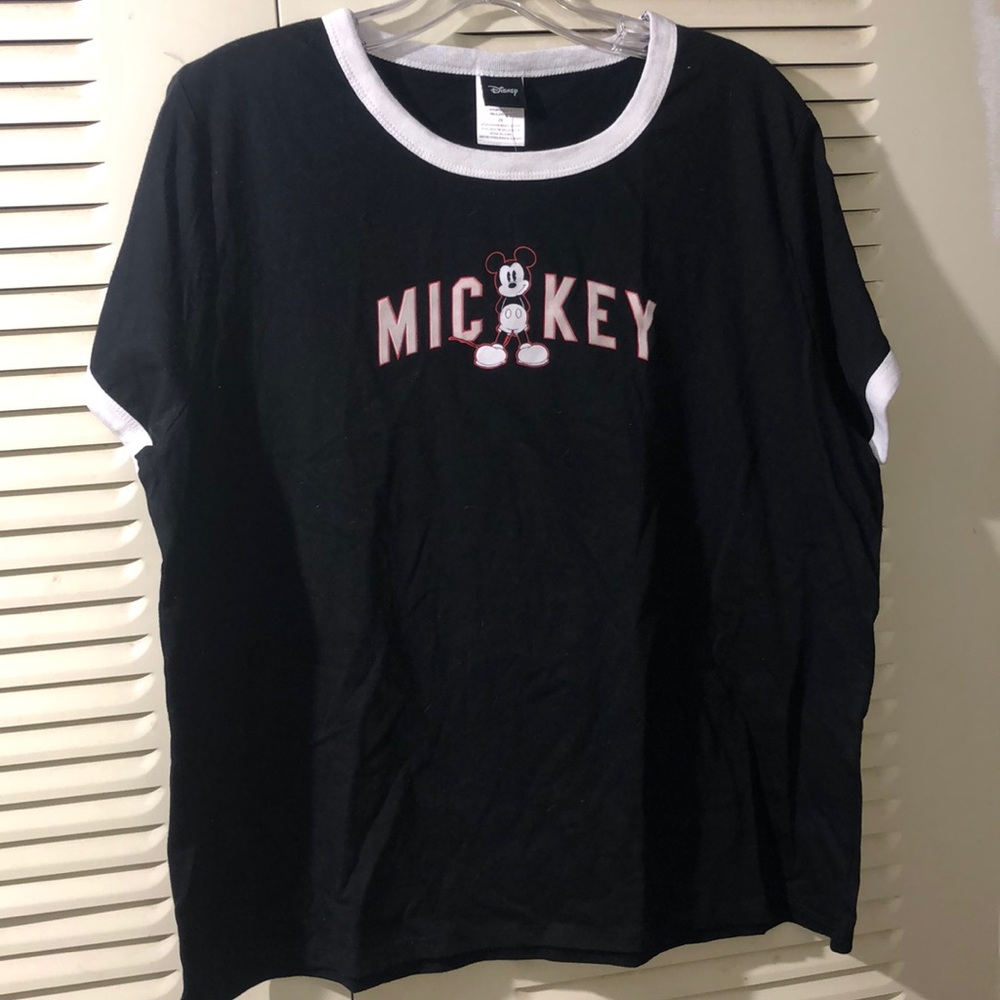 Mickey Mouse T-Shirt Brand New With Tags Juniors XXL (19) - Picture 1 of 4